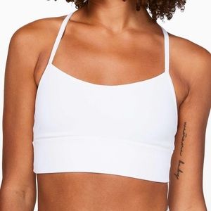 LuluLemon Flow Y Bra Nulu Long Line Size 4